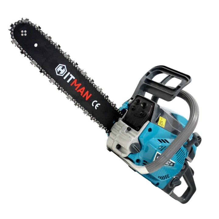 Hitman HT-CHS-68i16 Benzinmotoros Láncfűrész, 6, 2 lóerő, 68 köbcenti, 45cm Lánc és Láncvezető