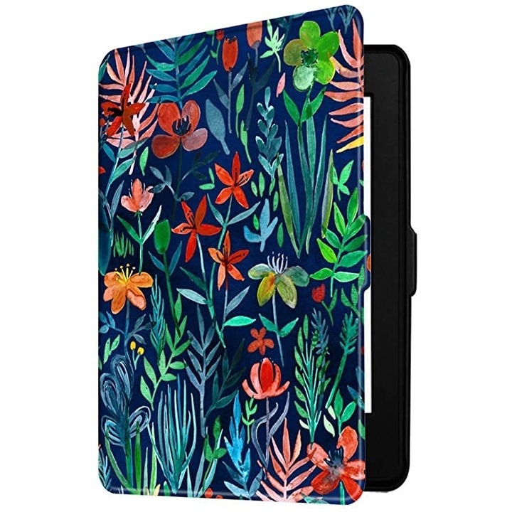 Slim Smartcase védőtok Kindle 658/Youth edition/10. generáció (2019) számára, Dzsungeléjszaka
