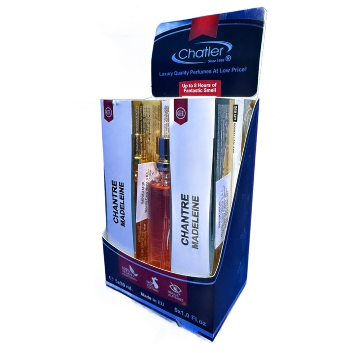 Set 6 Parfumuri, Chatler, Madeleine, Femei, 180ml