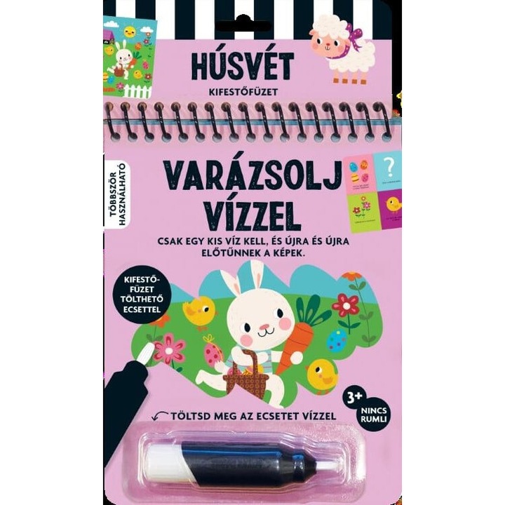 Napraforgó Könyv: Varázsolj vízzel - Húsvét
