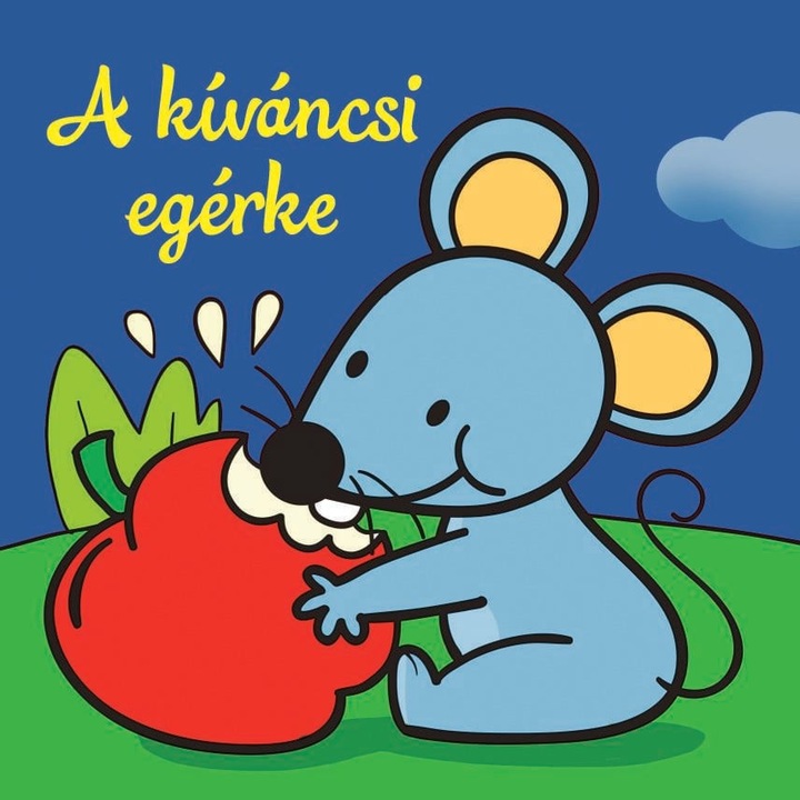 Csengőkert: A kíváncsi egérke – Állati kalandok – Szivacskönyv