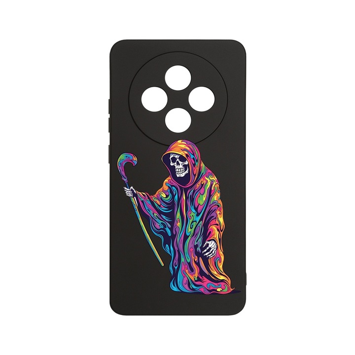 BestCase 1.2mm Szilikon telefontok, kompatibilis modell Xiaomi Redmi 14C, Dream Colors - Death, Kameravédelem, Mikroszálas puha belső, PB 1575