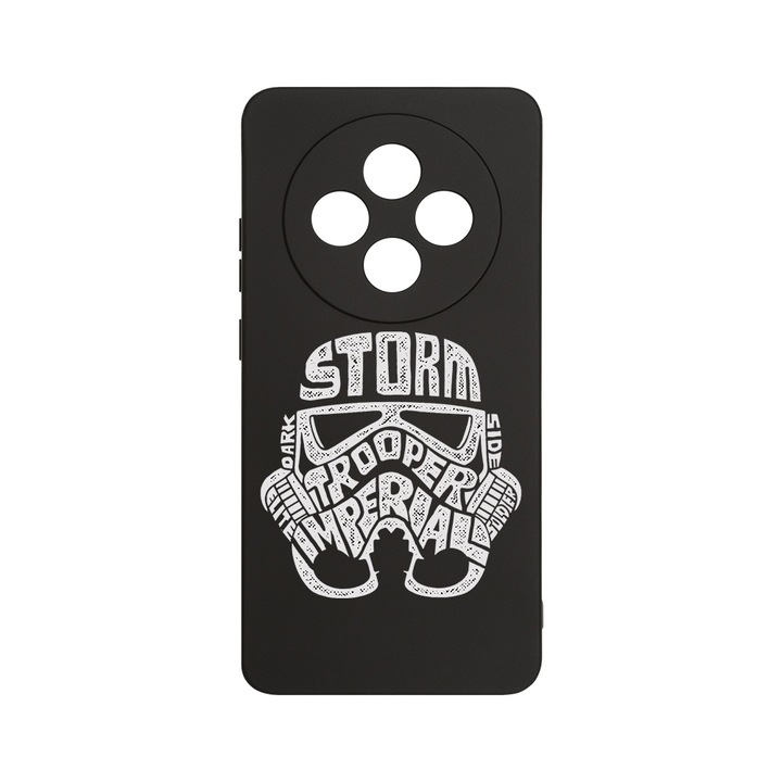 BestCase 1.2mm Szilikon telefontok, kompatibilis modell Xiaomi Redmi 14C, Calligraphy Storm Trooper, Kameravédelem, Mikroszálas puha belső, PB 1530
