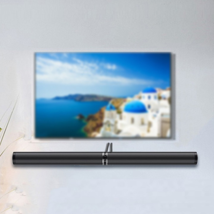 Boxa portabila A+ LP1807, Suport AUX / Optic / HDMI ARC / RCA / Subwoofer / USB, Negru