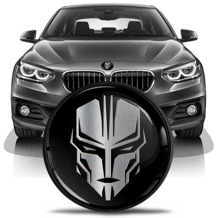 SkinoEu embléma 82mm BMW kompatibilis első motorháztető hátsócsomagtartó 51147057794 Robot Bot EN 12