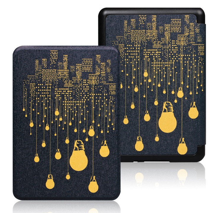Калъф за Kindle, SINSELET, Съвместим с Paperwhite 2021, 6,8 инча, с автоматично активиране и заспиване, цветен дизайн