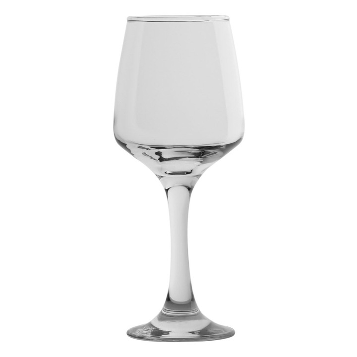 MYONNA IT & E-COMMERCE ® Üveg borospohár, 280 ml, átlátszó