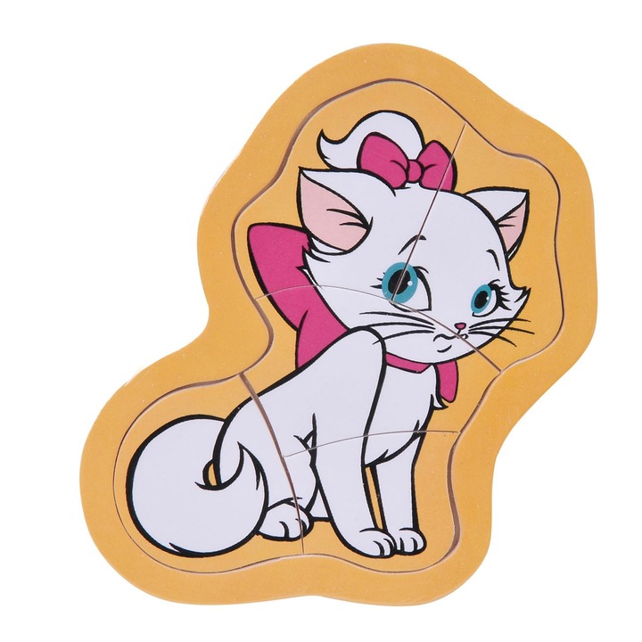 Fajáték, Macska, 5 darab, Méretek 15x11 cm, MYONNA IT & E-COMMERCE ®