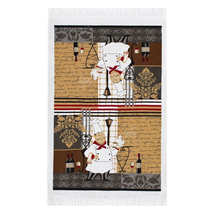 Prosop Bucatarie, Bumbac, 60x35 cm, Multicolor, MYONNA IT & E- COMMERCE ®