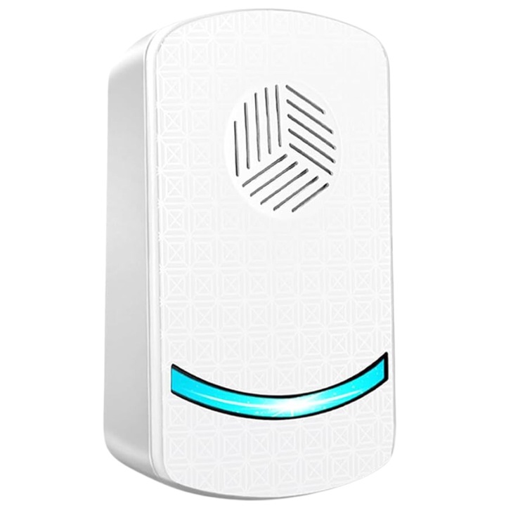 Aparat Impotriva Insectelor Hasepe® Anti Gandaci Si Tantari Cu Control Electronic 12-150Hz, Aparat Impotriva Insectelor Si Rozatoarelor Cu Acoperire 160Mp, Aparat Impotriva Insectelor Cu Protectie 360° Ecologic Fara Chimicale