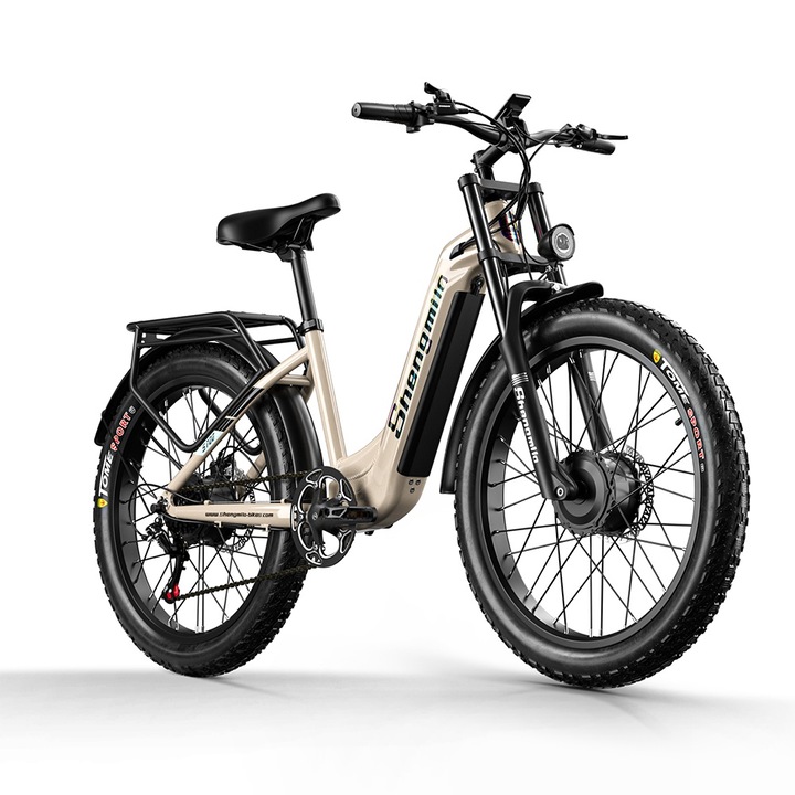 Shengmilo S700 Dupla Motoros Zsírkerékpár – 2000W, 48V 17, 5AH Akkumulátor, Kettős Hidraulikus Fékkel, 40-60 km Hatótávolság, 45 km/h