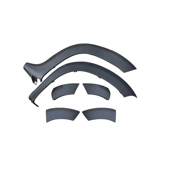 Set idealSTORE 8 Protectii Aripi Fata si Spate de origine Dacia pentru Duster I 2011- 2017, Produs OE Dacia