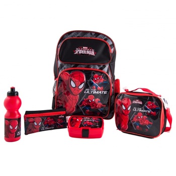 Troler Disney Spiderman, echipat, 48x 32.5x 19 cm Troler Disney Spiderman, echipat, 48x 32.5x 19 cm