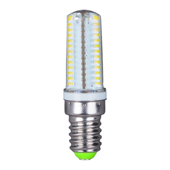 LED крушка Ultralux мини 3W, E14, 2700K, 220V, топла светлина