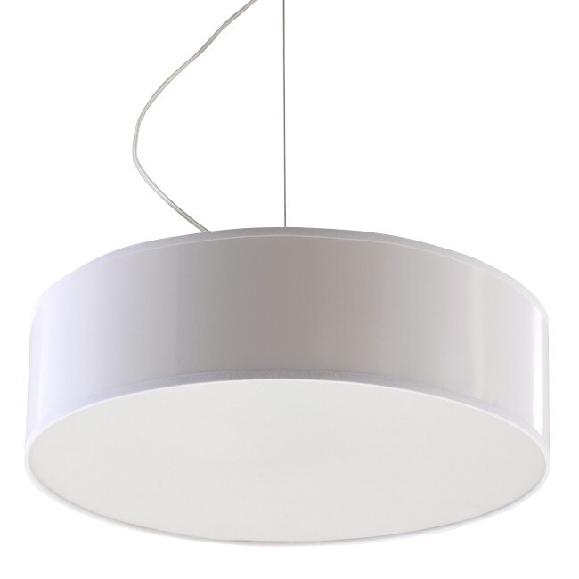 Pendul Sollux Lighting ARENA 35, E27, Modern Design, Alb