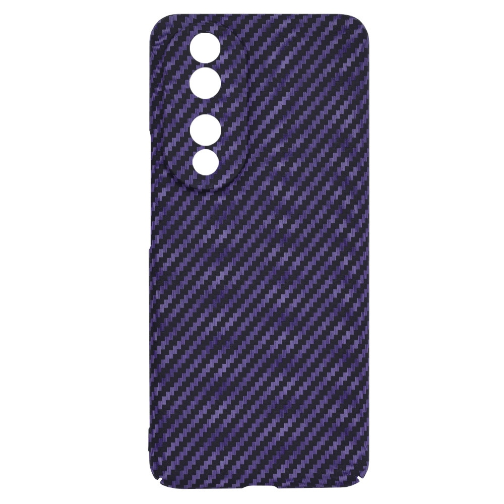 Techsuit Carbonite FiberShell - Husa telefon - compatibil cu Honor 90 - culoare Mov