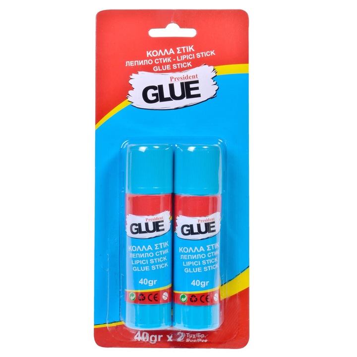 Set Lipici Stick President 40g - 2buc