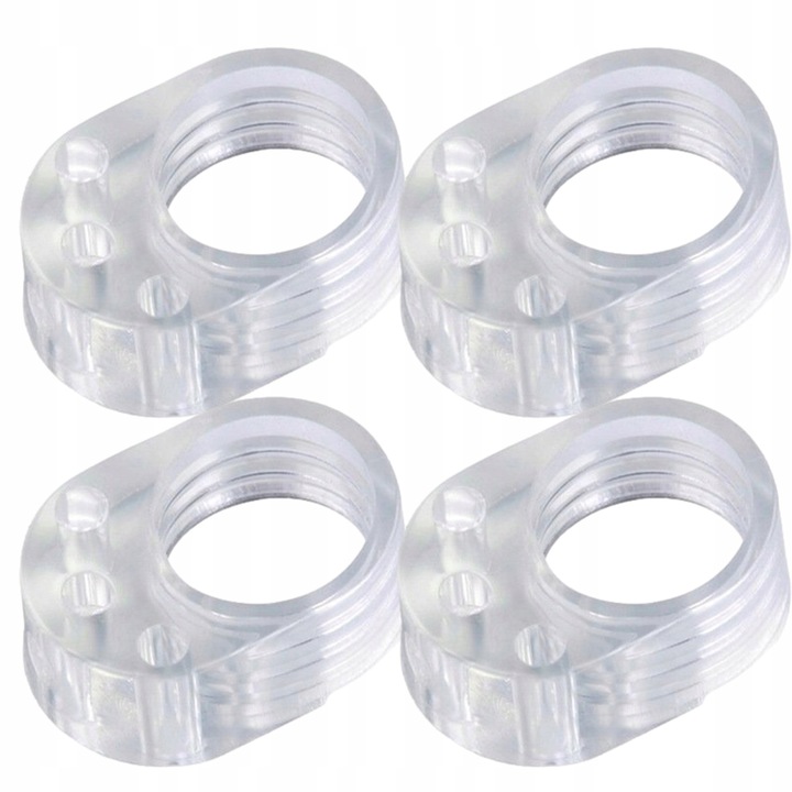 4 db szilikon ajtóütköző készlet, PrzydaSie, 29 mm hosszú, 21 mm szélesség