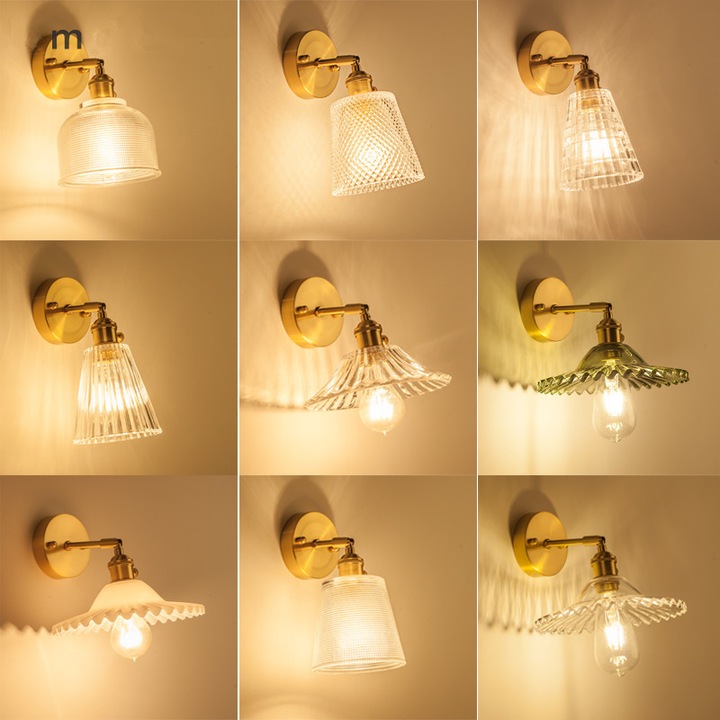 Jormftte fali lámpa, LED, 4W, 22 szín, vezetékes stílus, praktikus kialakítás