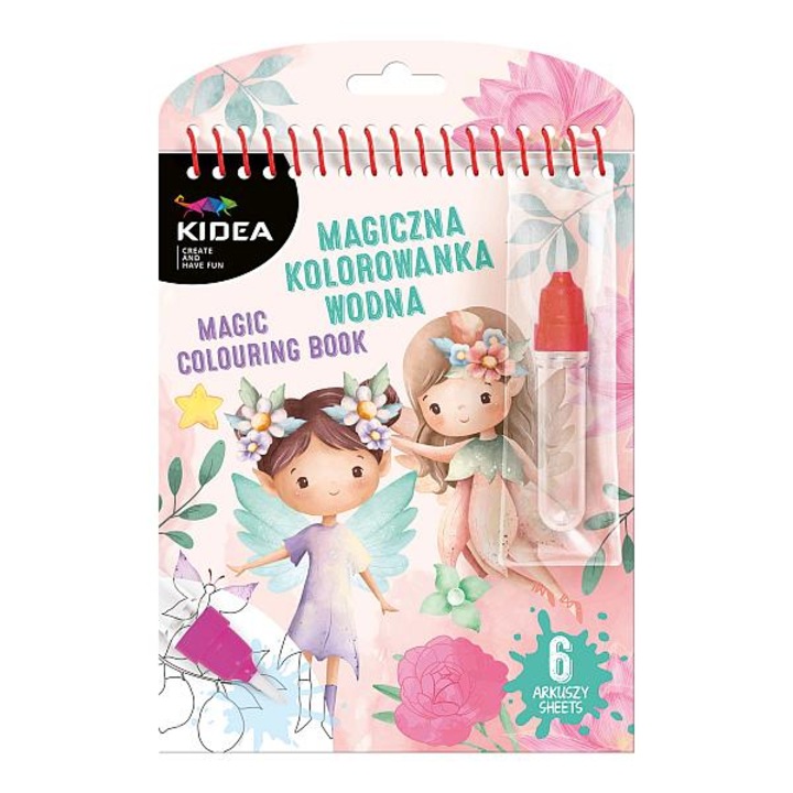 KIDEA Mágikus színező - rajzolás vízzel - Tündérek II