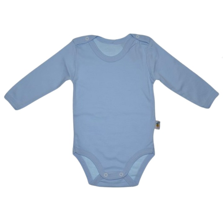 Body hosszú ujjal fiúknak Mini Junior BDY-MJ18, kék 113916