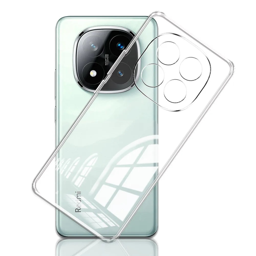 Husa pentru Xiaomi Redmi Note 14 Pro+ Plus Anti-Shock 1.5mm cu protectie lentile transparent