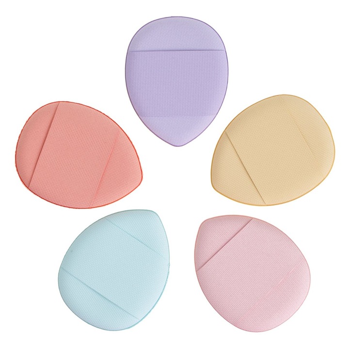 Set Bureti Machiaj, Multicolor, 3x4cm, 5 Bucati