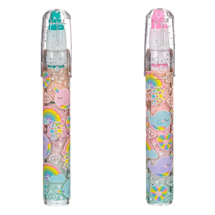 Radiere topper fancy in pix rainbow 12cm - 2buc