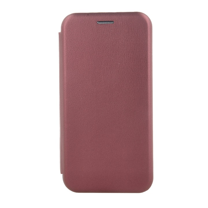 Husa Smart Diva pentru Xiaomi Redmi 13C 4G/13C 5G/Poco C65, Burgundy