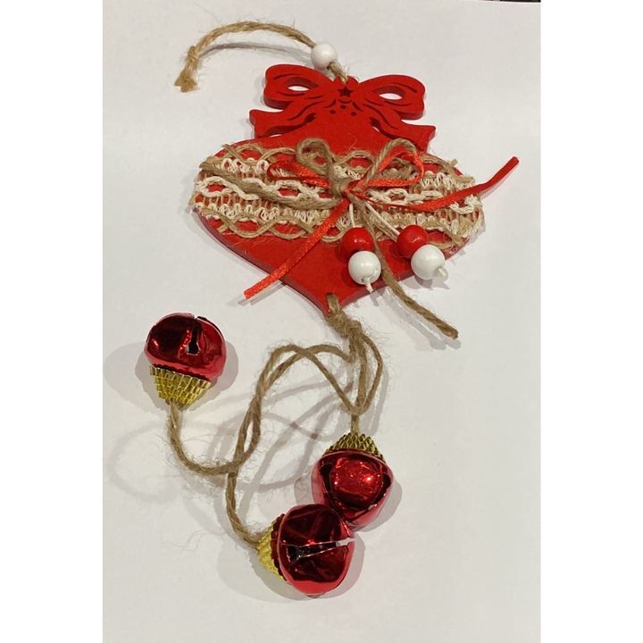 Decoratiune Cyrax de Craciun din lemn