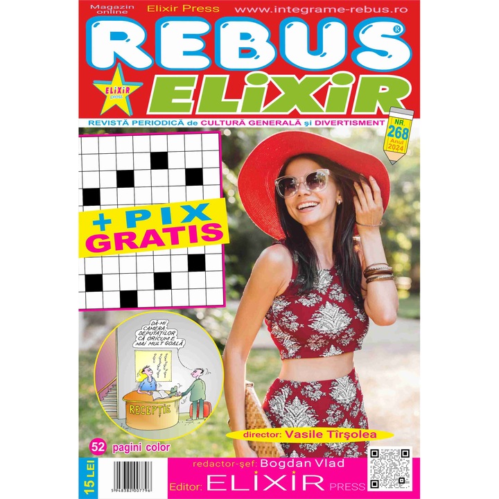 Integrame, Elixir Press, Rebus Elixir nr 268, 52 pagini