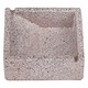 Керамичен пепелник Гранит Сив 11.5x11.5x4см