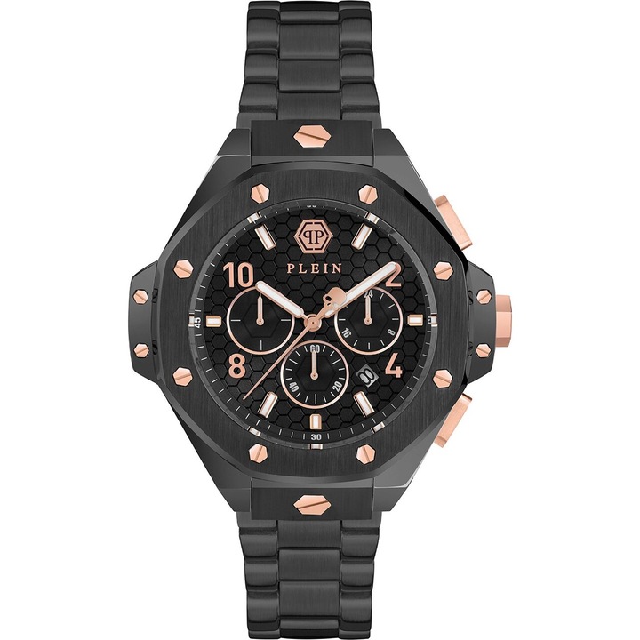 Ceas barbatesc Philipp Plein PWPRA0424, Quartz, 46mm, 5ATM