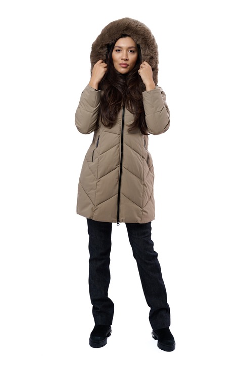 Geaca dama 2326, Bej