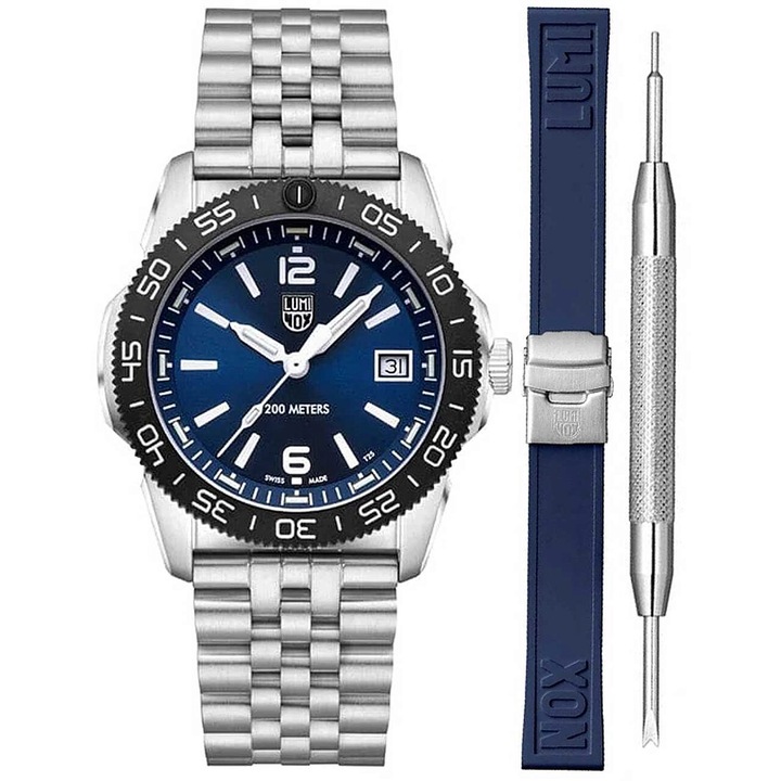 Мъжки часовник Luminox XS.3123M.SET, Кварцов, 39мм, 20ATM