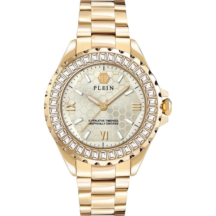 Ceas de dama Philipp Plein PWPOA0624, Quartz, 38mm, 5ATM