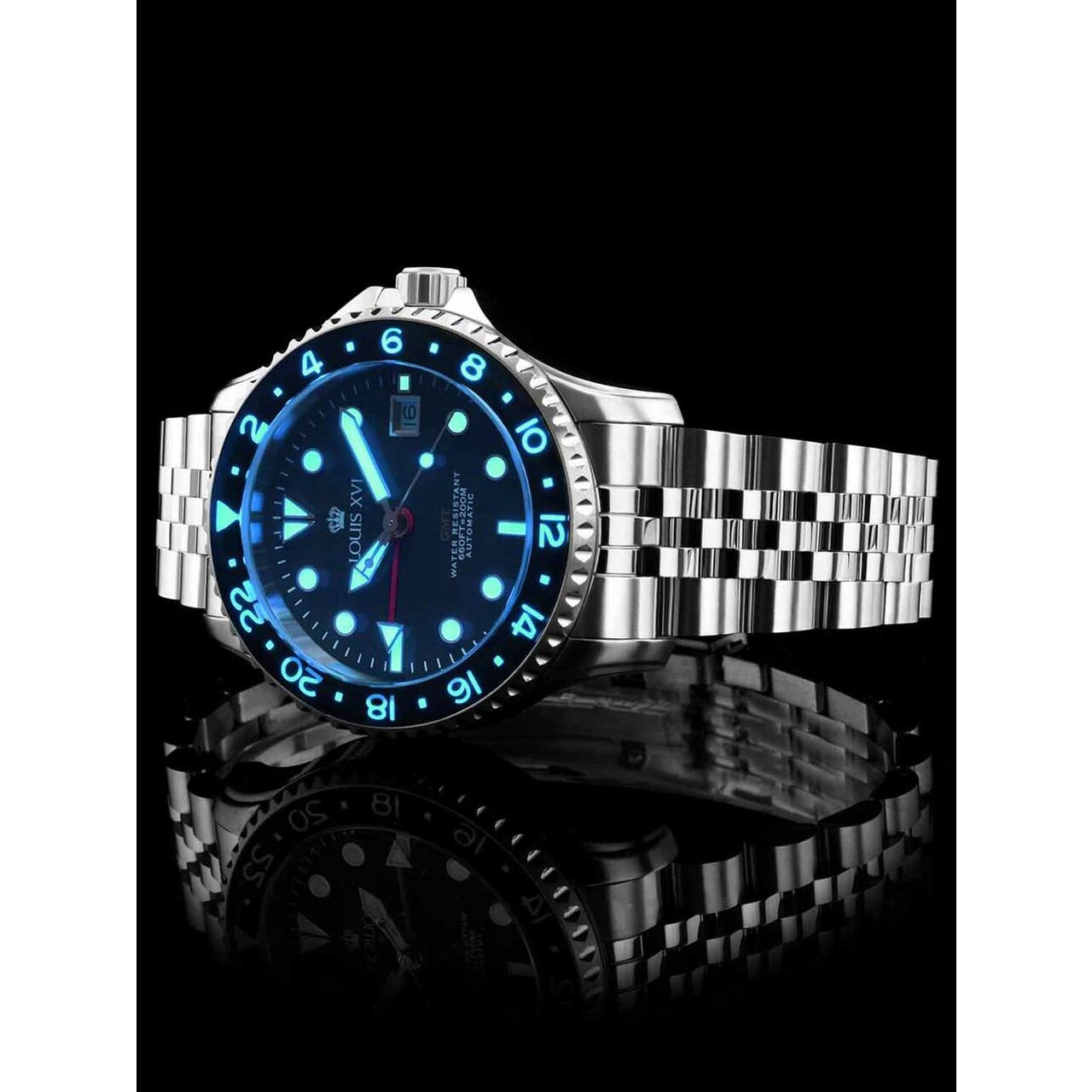 Ceas barbatesc Louis Xvi LXVI1434, Automatic, 41mm, 20ATM - eMAG.ro