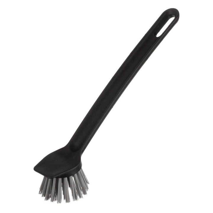 Szürke mosogatókefe antracit nyéllel 25 cm