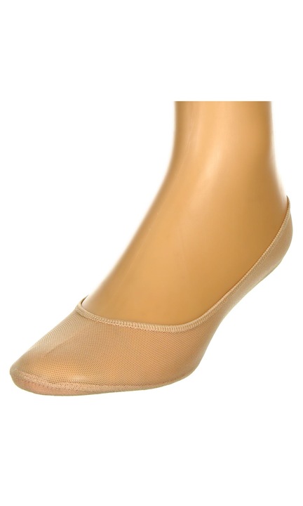Мрежести дамски чорапи Ballerina, бежови, размер 36-42, 1 чифт