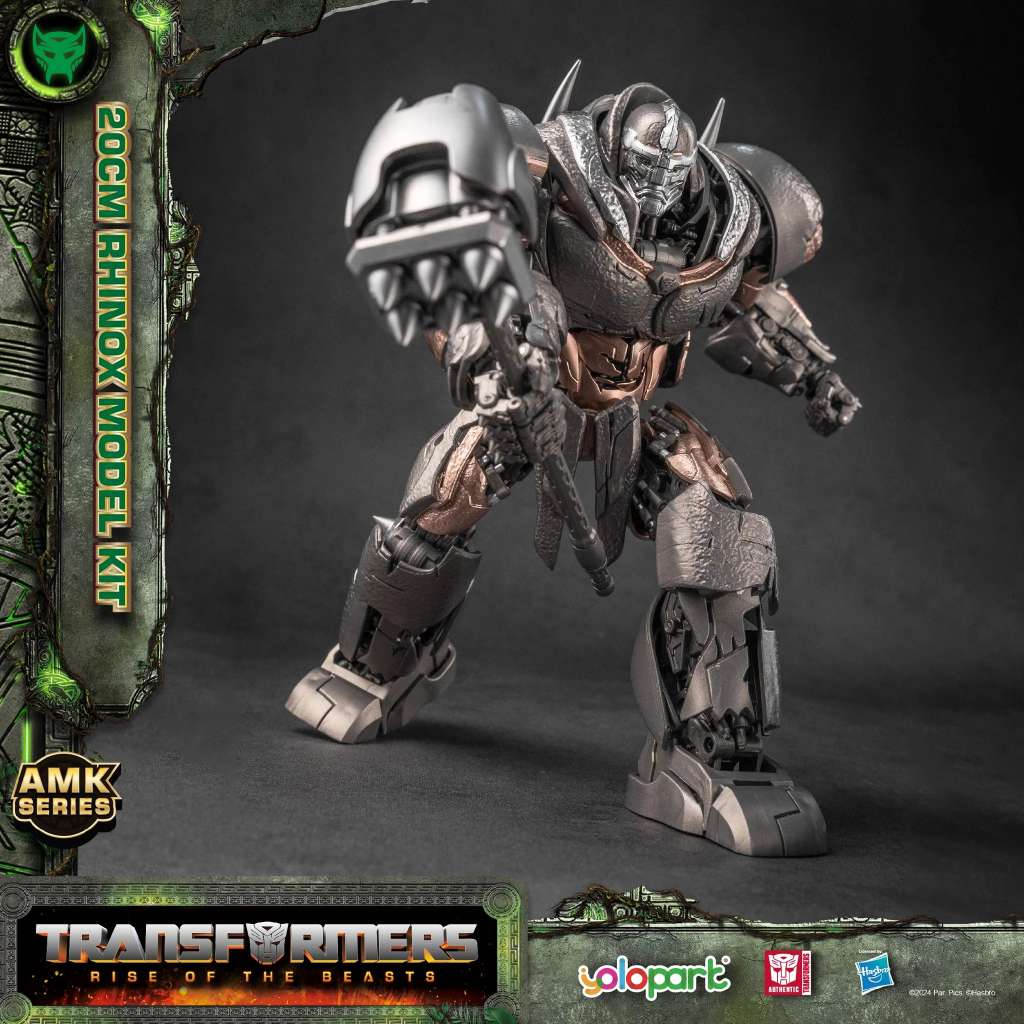 【値下げ】トランスフォーマー マスターピース RHINOX Figurina Transformers: Rise Of The Beasts - Rhinox, set de