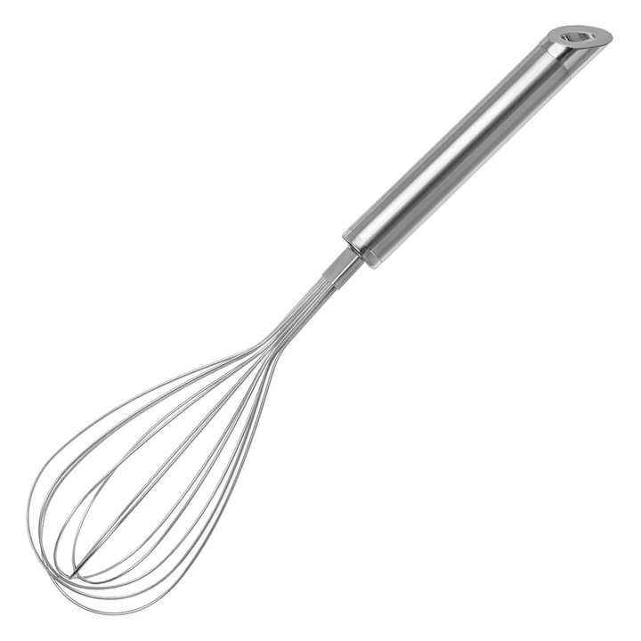 Tel Bucatarie, Inox, Maner cu Inel, 33 cm, Argintiu