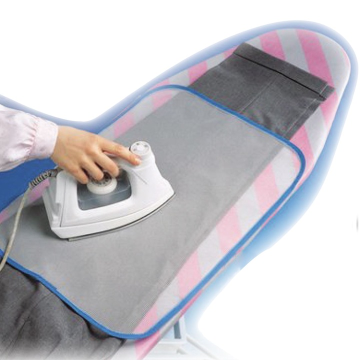 Vasalt ruhavédő háló, poliészter, 35x50 cm, maximális hőmérséklet 200 fok