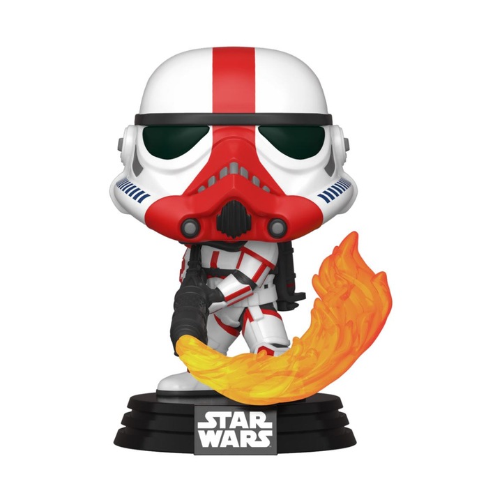 Фигура Funko Star Wars The Mandalorian - Incinerator Stormtrooper POP! TV