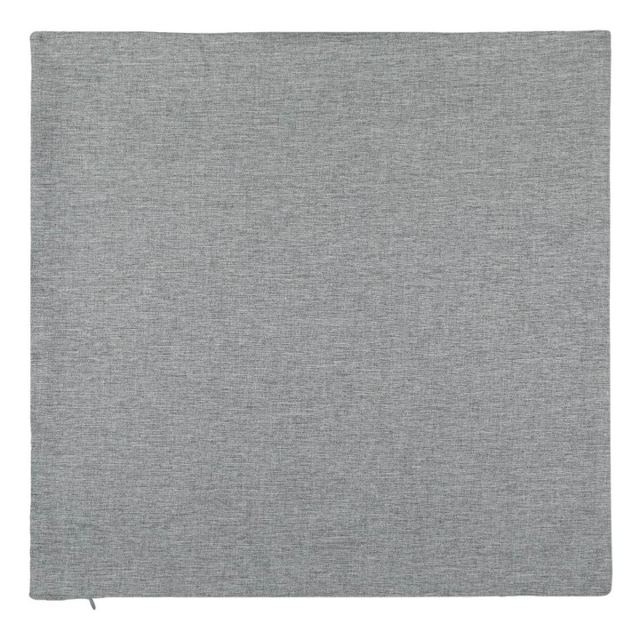 Díszpárnahuzat, szürke, 50x50cm, poliészter, MYONNA IT & E-COMMERCE ®
