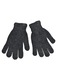 Manusi Chenille, Dama, Negru, 1 Pereche