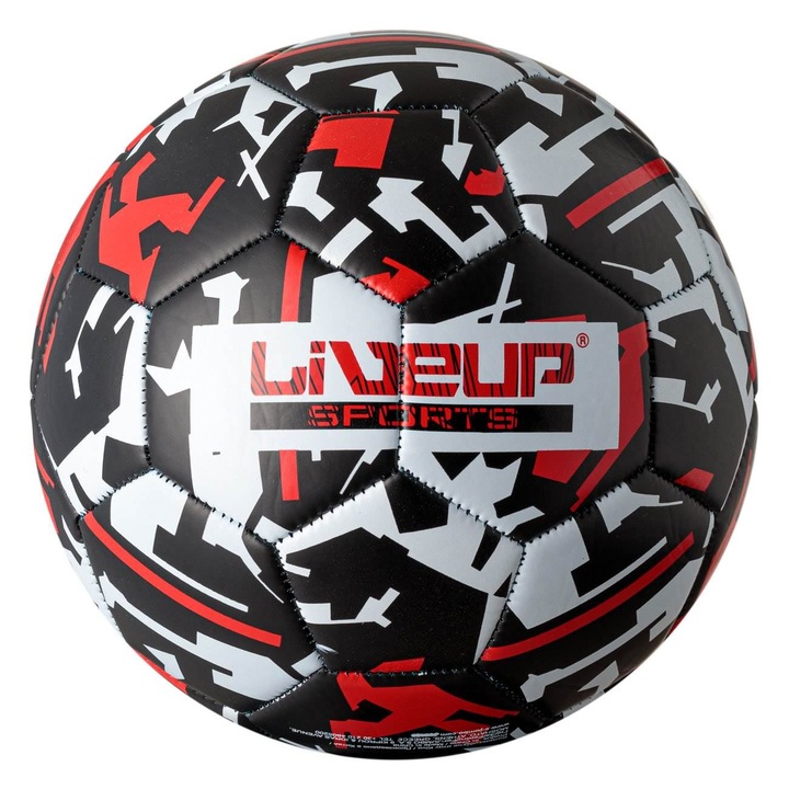 Fekete piros futballlabda élőkép No.5