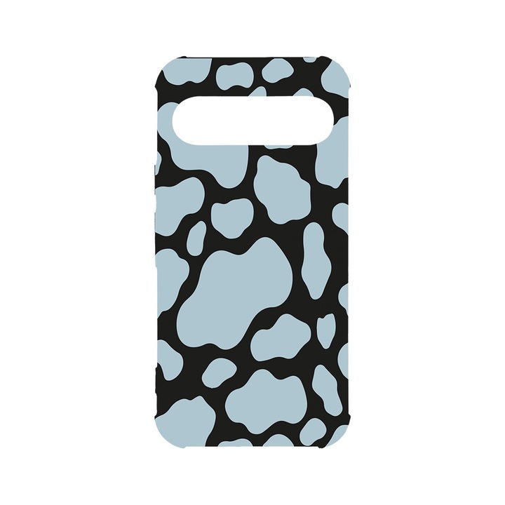 Husa pentru Google Pixel 9 / Pixel 9 Pro, BestCase® Anti Shock 1.5MM, Blue Cow, Air Cushion Technology, Protectie camera, ecran si colturi, AS 788