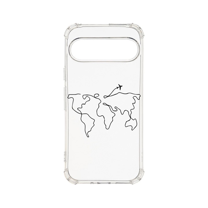 Husa pentru Google Pixel 9 / Pixel 9 Pro, BestCase® Anti Shock 1.5MM, Travel, Air Cushion Technology, Protectie camera, ecran si colturi, AS 733