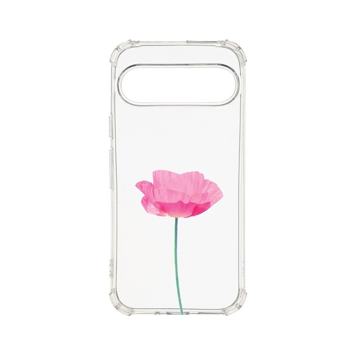 Husa pentru Google Pixel 9 / Pixel 9 Pro, BestCase® Anti Shock 1.5MM, Rose - Pastel Pink, Air Cushion Technology, Protectie camera, ecran si colturi, AS 693