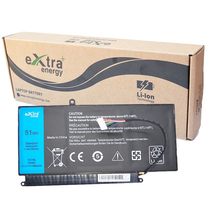 Laptop akkumulátor DELL Vostro 5560 5460 5470 14 5480 P41G Inspiron 14-5439 V5460D-1308 V5460D-1318 5470D-1328 VH748